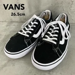 VANS バンズ BLACK BALL ブラックボール V359CL+ スニーカー ローカット キャンバス ブラック 黒 ホワイト 白 26.5cm US8.5 ★ ■■