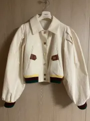ブルゾン ジャケット アイボリー