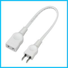 [Clearance Sale] 125V 0.2m White Power Strip Extension Cord (W-1502BW) ELPA