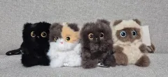 猫 ぬいぐるみ キーホルダー 各々