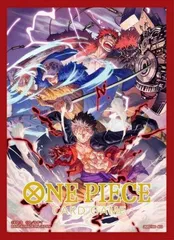 ワンピースカードゲーム [三船長/70枚入り] オフィシャルカードスリーブ 4 モンキー・D・ルフィ ユースタス・キッド トラファルガ・ロー