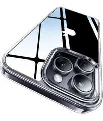 ★CASEKOO iPhone 16 Pro Max 用 ケース クリア 耐衝撃 米軍MIL規格 黄変防止 ストラップホール付き ワイヤレス充電対応 いphone16ProMax用ケース 6.9インチ「KORI」クリア