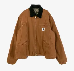 カーハート WIP x サカイ ダック ジャケット DARK BEIGE 3サイズ