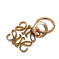 最終値下】LOEWE ピンクゴールド キーホルダー