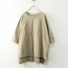 コグザビッグスモーク COG THE BIG SMOKE JEMMA T-SHIRT フレアTシャツ FREE ベージュ┃トップス TEE【2400014740844】のサムネイル