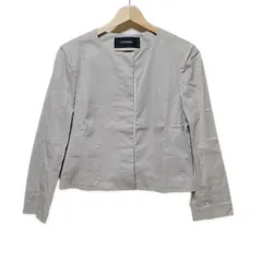 CIVIDINI(チヴィディーニ) ジャケット サイズ42 M レディース - グレーベージュ 長袖/春/秋