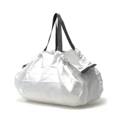 マーナ(MARNA) Shupatto (シュパット) コンパクトバッグ L ホワイト 一気にたためるエコバッグ S419W [ホワイト] [単品] [L]