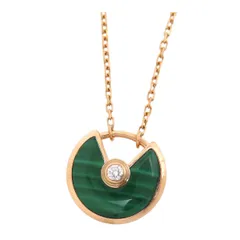 カルティエ アミュレット ドゥ カルティエ ネックレス XS Au750 (K18PG) レディース CARTIER【中古】 【ジュエリー】