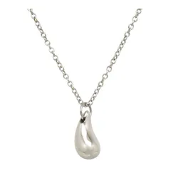 ティファニー ティアドロップ ネックレス PT950 レディース TIFFANY&Co.【中古】 【ジュエリー】