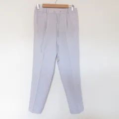 美品 22SS COLLAGE GALLARDAGALANTE コラージュ ガリャルダガランテ イージースラックスパンツ サイズF ライトパープル レディース 古着 中古 USED