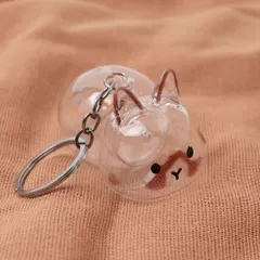 ☆ B ☆ うさぎの毛 キーホルダー ペット 遺毛 ケース 透明 うさぎの毛 キーホルダー ペット 遺毛 チャーム ケース 透明 遺毛入れ 犬の毛収納ボトル メモリアルグッズ うさぎ ウサギ 毛 犬 猫 メモリアル 持ち歩き ペット仏具 ペットロス 形見