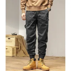 ☆ ダークグレー ☆ 33 ☆ パンツ メンズ 裏起毛 カーゴパンツ 防寒 カジュアルパンツ メンズ ロングパンツ ズボン パンツ 長ズボン 長ずぼん ボトムス ずぼん おしゃれ 無地 シンプル カジュアル メンズズボン メンズパンツ メンズボトムス オシャレ