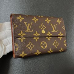 u28 ポルト トレゾール エテュイ パピエ モノグラム 3つ 三つ 折り