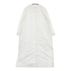 FORK&SPOON オックスバンドカラーシャツワンピース URBAN RESEARCH DOORS ワンピース ホワイト レディース フォークアンドスプーン【中古】5-1204M∞