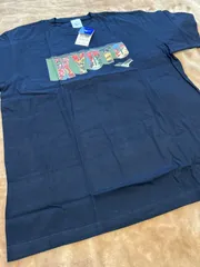 製品タグ付き未使用品ミズノMizunoメンズ半袖Tシャツ男性用紳士服サイズL胸囲96-104センチ身長170-180センチ綿コットン100％ネイビーnavy紺色系定価4,180円税込みロゴKYOTO肩幅約49センチ袖丈約21センチ身幅約53センチ着丈約68.5