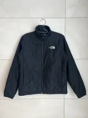 THE NORTH FACE ザノースフェイス ブラック キルティング ダウン ジャケット (90)