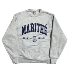 マリテフランソワジルボー グレー スウェット (S)