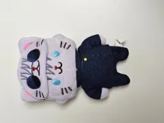 五条 呪術廻戦 猫ぬいぐるみ 五条 夏油（ゲトウ）七海 顔キーホルダー セット