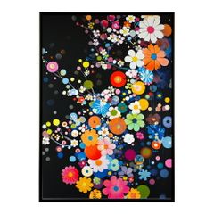 村上隆 ポスター 「Blue Life Force, 2012」 (額装あり) - メルカリ