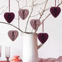 カッティングダイ　ハニカムボール　ハート　3975