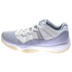 NIKE (ナイキ) AIR JORDAN 11 RETRO LOW CEMENT GREY AV2187-140 エアジョーダン11 セメント レトロ ローカットスニーカー US10/28.0cm ホワイト/グレー