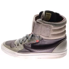 DIESEL (ディーゼル) スエード 合皮 ハイカットスニーカー US9/27.0cm ブラウン