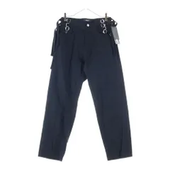 UNDERCOVER (アンダーカバー) 25SS ボンテージスラックスパンツ ストレートパンツ ブラック UC1E1504