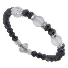 デザイン カラーストーン リング K18WG 750 ホワイトゴールド オニキス 色石 14号 指輪 アクセサリー レディース 送料無料 240101824455 ★