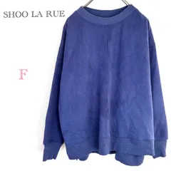シューラルー♡SHOO LA RUE【F】スエード風プルオーバー トレーナー