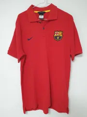 ナイキ FC バルセロナ ポロ シャツ レッド