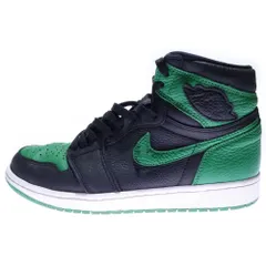 NIKE (ナイキ) AIR JORDAN 1 RETRO HIGH OG PINE GREEN エアジョーダン 1 パイングリーン ハイカットスニーカー グリーン US9/27cm 555088-030