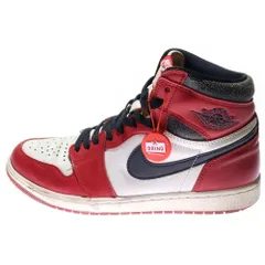 NIKE (ナイキ) AIR JORDAN 1 HIGH OG CHICAGO LOST & FOUND DZ5485-612 エアジョーダン1ハイロストアンドファウンド ハイカットスニーカー US10/28.0cm ホワイト/レッド
