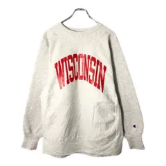 90年代 USA製 Champion チャンピオン REVERSE WEAVE リバースウィーブ スウェット グレー(メンズ XL)中古 古着 V9030