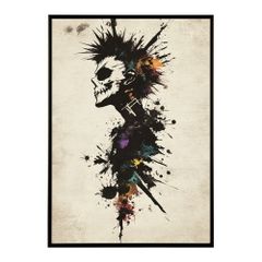 bias アートパネル デッドマン Tシャツの原画のレプリカ - メルカリ