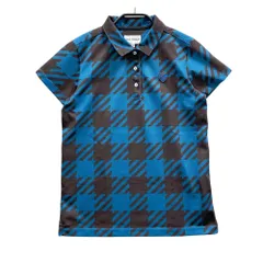 サイズ：1 JACK BUNNY ジャックバニー ; 半袖ポロシャツ チェック柄 グリーン系 [240101555038] ゴルフウェア レディース ストスト