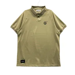 サイズ：XL NO COFFEE ノーコーヒー ×CLUBHAUS 半袖ポロシャツ  ベージュ系 [240101556245] ゴルフウェア メンズ ストスト