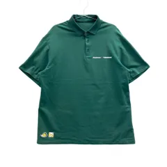 サイズ：XXL TANGRAM　タングラム ×CLUBHAUS 半袖ポロシャツ  グリーン系 [240101556260] ゴルフウェア メンズ ストスト