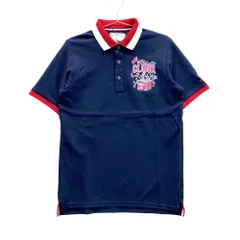 サイズ：S CLUNK クランク CL5MTG56 半袖ポロシャツ  ネイビー系 [240101556937] ゴルフウェア メンズ ストスト