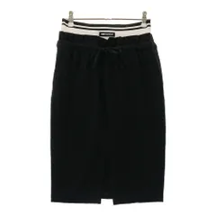 サイズ：1 NBB WEEKEND エヌビービーウィークエンド  ひざ丈 スリット スカート  ブラック系 [240101588665] ゴルフウェア レディース ストスト