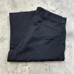 Dickies　ディッキーズ　ダブルニーワークパンツ　Loose Fit　ボトムス　古着　ブラック　黒　W36 L34