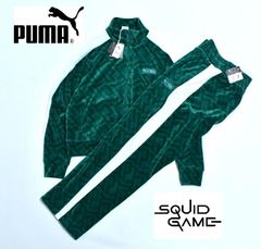浜崎あゆみ着用 新品 PUMA × イカゲーム T7 ベロアジャージ トラック