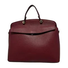 FURLA(フルラ) ハンドバッグ - ボルドー レザー