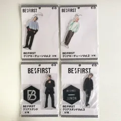 BE：FIRST クリアキーチェーンVol.2 JUNON RYOKI クリアスタンド JUNON クリアスタンドVol.3 JUNON 4種 セット