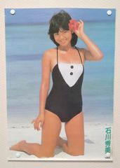 堀ちえみ／稲妻パラダイス 特典ポスター 80年代当時物 アイドル レア