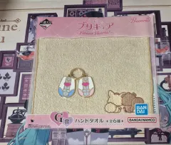 プリキュア 一番くじ G 賞 F タオル ハンカチ ココ ナット キーホルダー