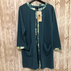 Makana na Kathy（マカナ ナ キャシー）　マハロカーディガン　グリーン　1サイズ　【未使用・タグ付き】