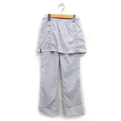 エレッセ ellesse タグ付き テニスウェア 2点セット ジャージ スコート ミニ パンツ ストレート ギャザー ドローストリング M アルミニウム /NT29