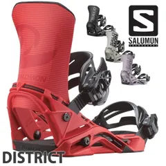 25-26 SALOMON/サロモン DISTRICT ディストリクト メンズ レディース ビンディング バインディング スノーボード 2026のサムネイル