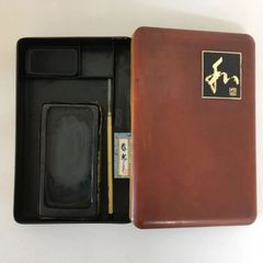 甲州雨畑硯 書道用具セット 硯 筆 墨池 - メルカリ