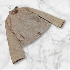 シルク❤【ニューヨーカー】NEWYORKER（11AR）ジャケット アウター ツイード ウール混